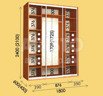 Шкаф-купе. Днепр.